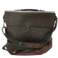 Dunhill Briefcase Business Bag Leather Brown 38x29x7cm pre-owned