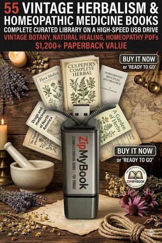 Vintage herbalism botany - vintage, &