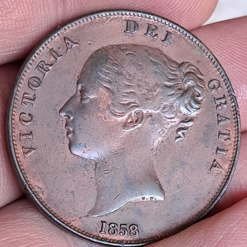 1858 over penny - 8,
