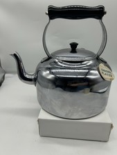 Vintage Chrome Plated Kettle
