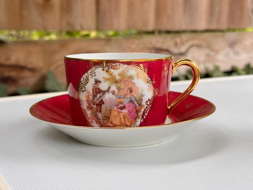 Vintage limoges france red - vintage,