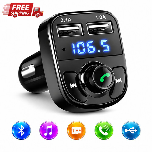 Bluetooth transmitter car - fm,