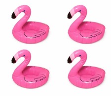 4x Inflatable Flamingo Drink