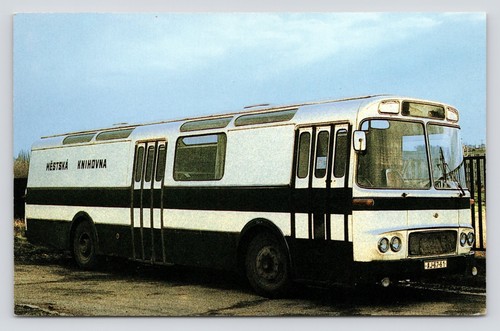 Czech mobile library bus - bus, sl