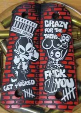 Custom Engraved "Red Ninja