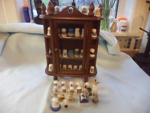 Vintage ceramic and bone - ceramic,
