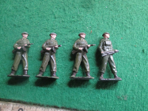 Vintage lead military - 4,