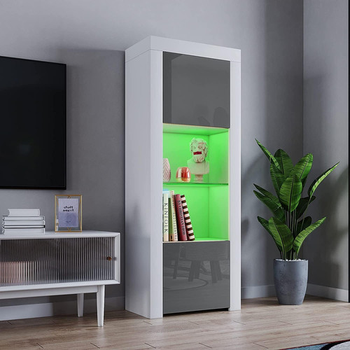 Sideboard led tall display - sideboard,