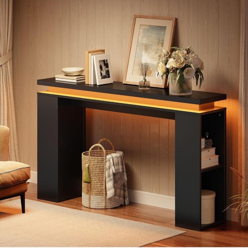 Console table with led - table,