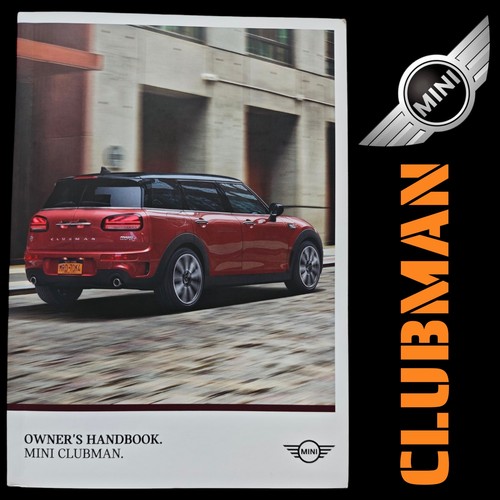 Mini clubman owners manual - owners,