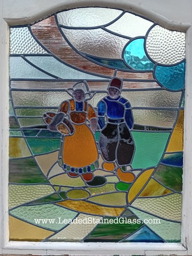 Secondary glazed leaded