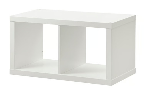 Ikea kallax white shelving - kallax,