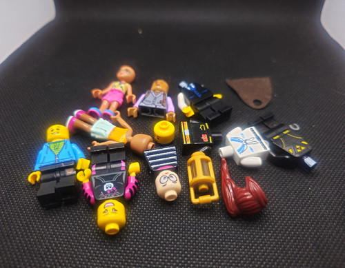 Lego minifigure parts spares - parts,