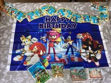 Birthday Decoration Set, Sonic The Hedgehog