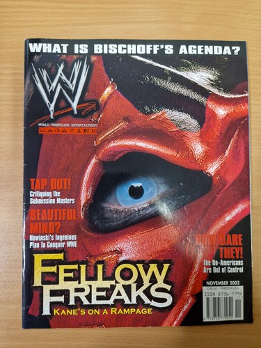 Wwe magazine november 2002 - magazine,