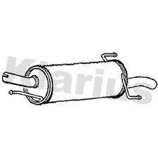 Exhaust Rear Back Box For Opel