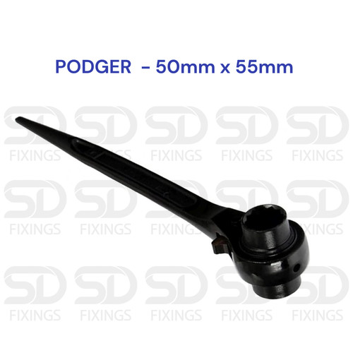 Ratchet podger spanner 50mm - ratchet, x