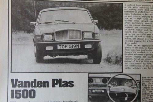 Original 1974 motor - 1974, road