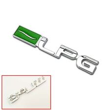 Car LPG Badge Metal Chrome