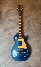 Gibson 1996 Les Paul Studio GEM series Sapphire Blue Used Electric Guitar