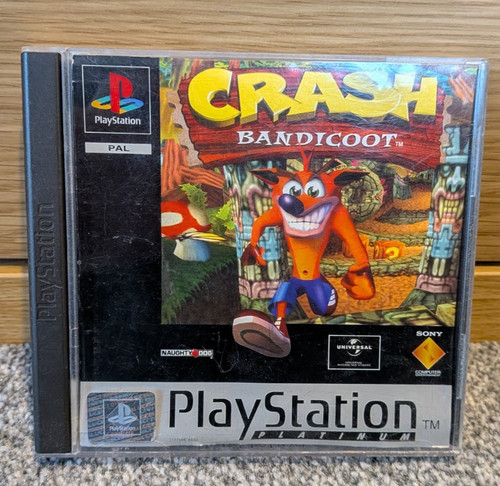 Crash bandicoot ps1 box - crash,