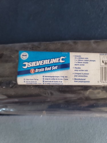 Sliverline drain rod set - rod, 12