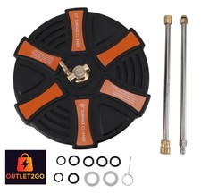 13 Inch Pressure Washer Surface Cleaner 2500PSI 1/4 Inch Quick RRP £64