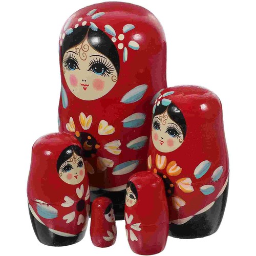 5pcs russian matryoshka - russian,