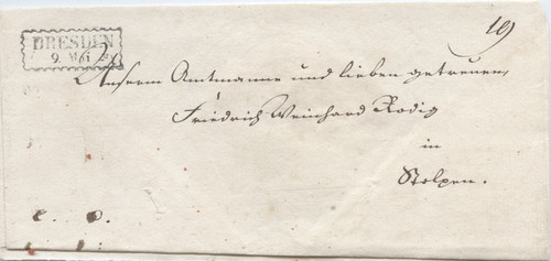 Letter from dresden - letter,