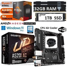 AMD Ryzen 7 5700G + 32GB RAM +