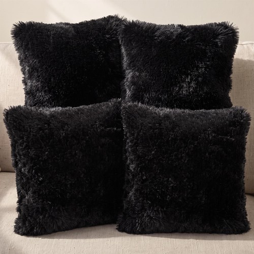 Faux fur cushion - fur, covers