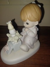 Precious Moments Vintage Christmas Ornament 1998 'My True Love Gave To Me' New