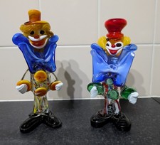 2 x Vintage Murano Glass