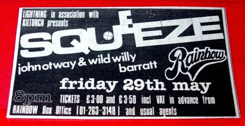 Squeeze john otway - and, wild