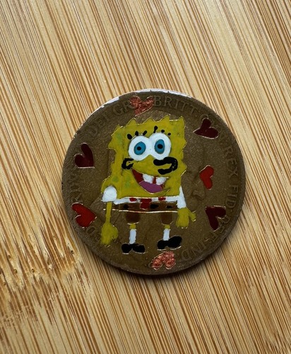 Enamelled hand painted - &,