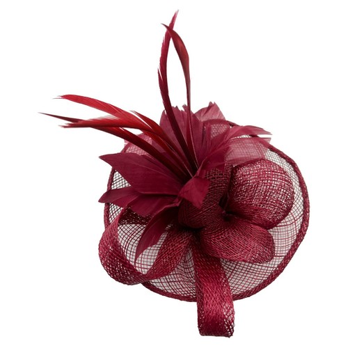 Small hat feather flower - small,