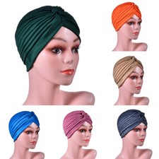 Women Muslim Turban Hat Scarf