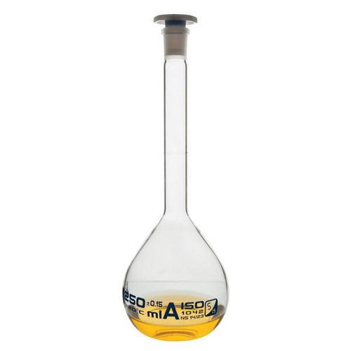 Labglass volumetric flask with - labglass,