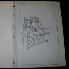 COMBINATION BEDROOM SUITE PATENT. COWLEY, LONDON. 1898