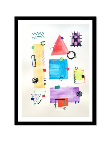 Elvi abstract art 11x14 - elvi,