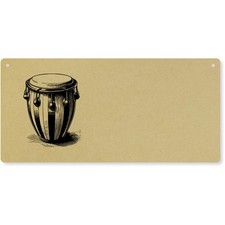 'Bongo Drum' Large Wooden Wall