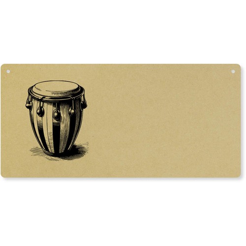 Bongo drum large wooden - 'bongo,