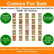 Beano comics 1972 - Choose