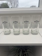 4 X Jack Daniels Thick Goblet