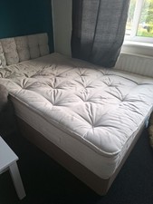 Hypnos Premier Inn Double Bed Cream Bought For £1000