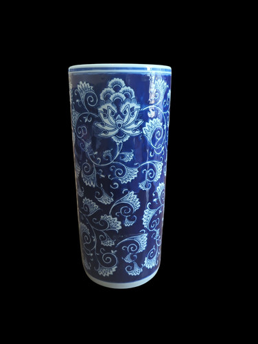 Victorian design blue - victorian, flower