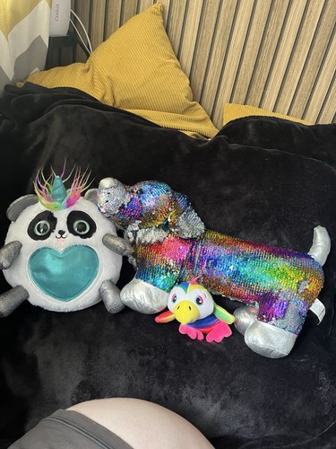 Rainbow plush bundle soft - bundle, x3