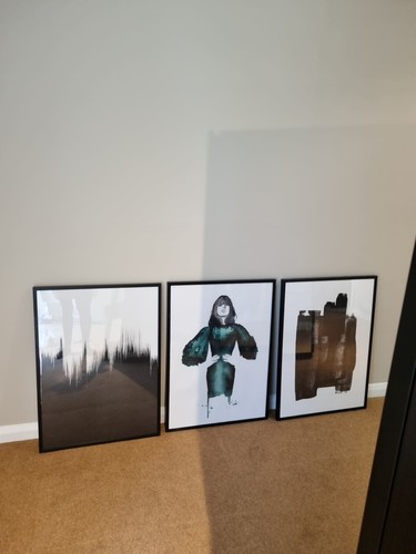 Desenio framed black - desenio, green
