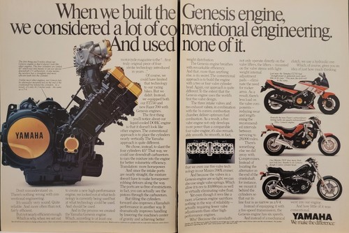 1984 yamaha 700 - yamaha, genesis
