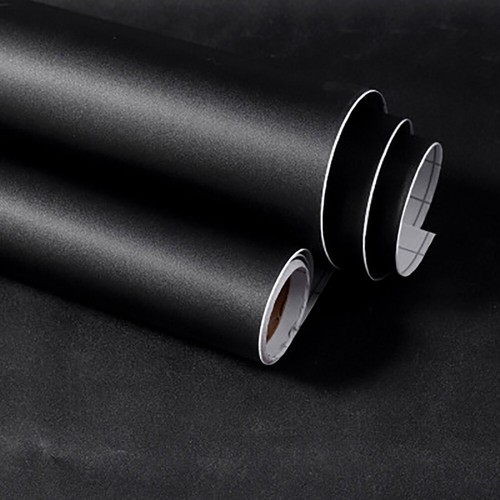 10m matte black self adhesive - matte,